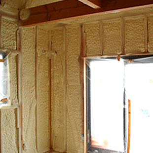 現場発泡ウレタン吹付け工事