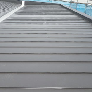 板金工事　施工完了